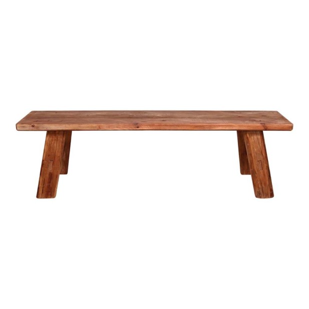 Banco AMALFI, Madera Reciclada Natural. Vackart