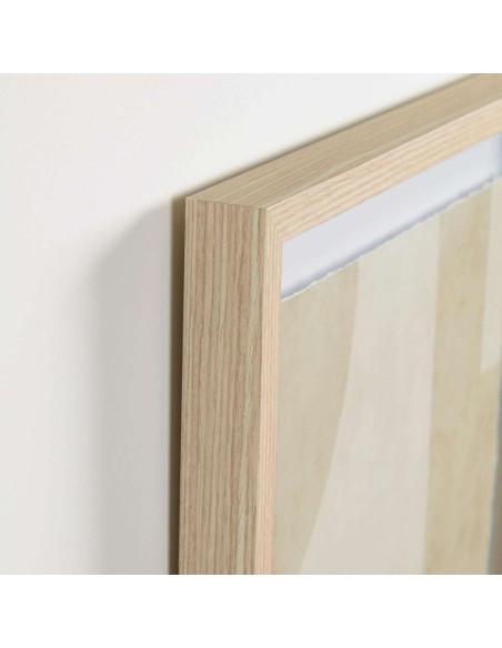 Cuadro Nannete formas geométrica beige 50 x 70 cm - Kave Home