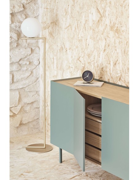 Aparador ARISTA 165x40 cm, Verde Claro - Teulat. Vackart 