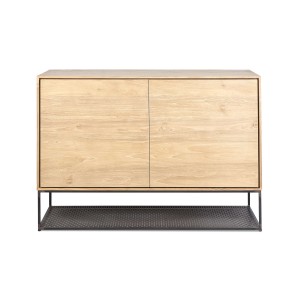 Aparador ONETWO 110, Teca Reciclada / Hierro - Dareels. Las originales y exclusivas mesas de diseño de Dareels en Vackart, tu tienda de diseño online.