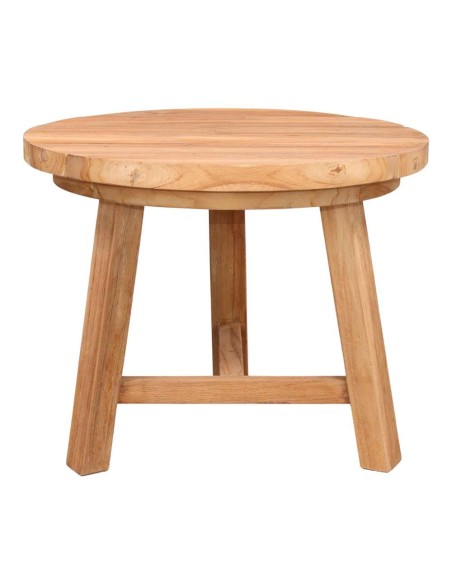 Mesa Auxiliar INGO, Madera Teca Natural. Vackart