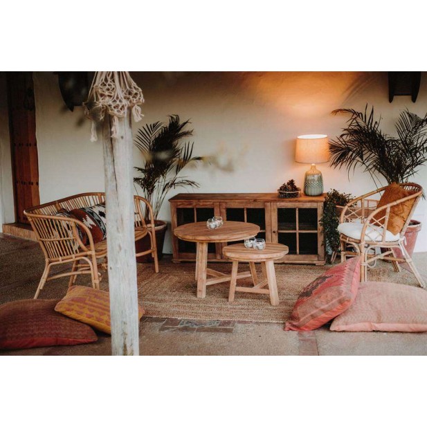 Mesa Auxiliar INGO, Madera Teca Natural. Vackart Mesa Auxiliar INGO, Madera Teca Natural. Vackart