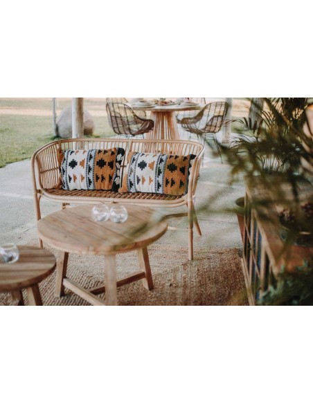 Mesa Auxiliar INGO, Madera Teca Natural. Vackart