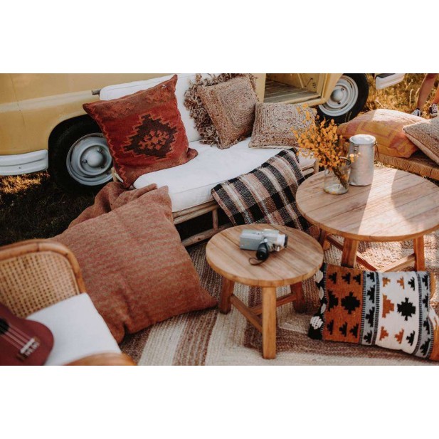 Mesa Auxiliar INGO, Madera Teca Natural. Vackart Mesa Auxiliar INGO, Madera Teca Natural. Vackart