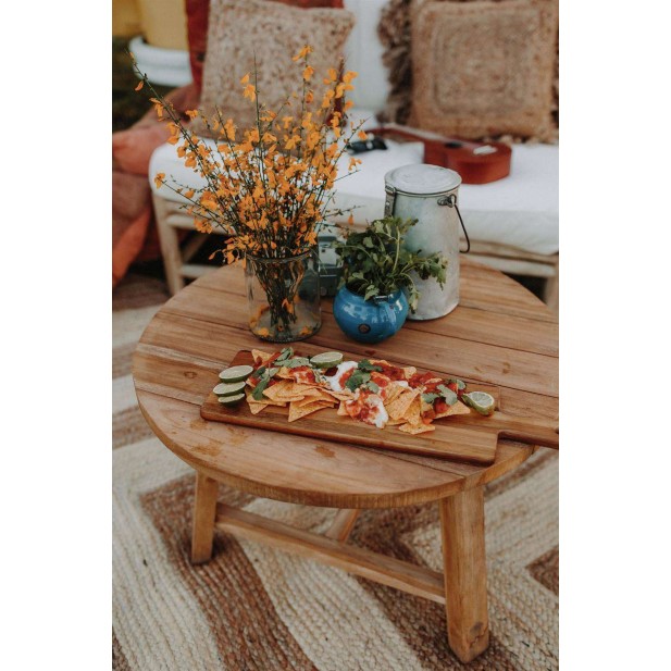 Mesa Auxiliar INGO, Madera Teca Natural. Vackart Mesa Auxiliar INGO, Madera Teca Natural. Vackart