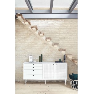 Aparador PUNTO 150x47 cm, Blanco - Teulat. Vackart 2