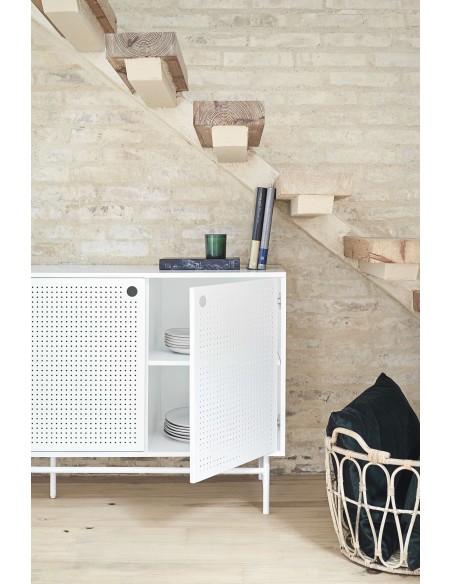 Aparador PUNTO 150x47 cm, Blanco - Teulat. Vackart