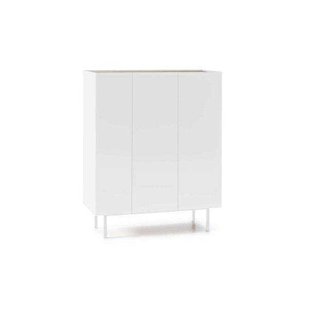 Aparador con Botellero ARISTA Alto 120 cm, Blanco - Teulat. Vackart Aparador con Botellero ARISTA Alto 120 cm, Blanco - Teulat. Vackart