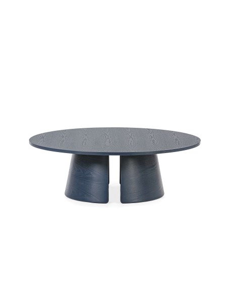 Mesa de Centro CEP Ø110 cm, DM / Fresno Azul - Teulat. Vackart