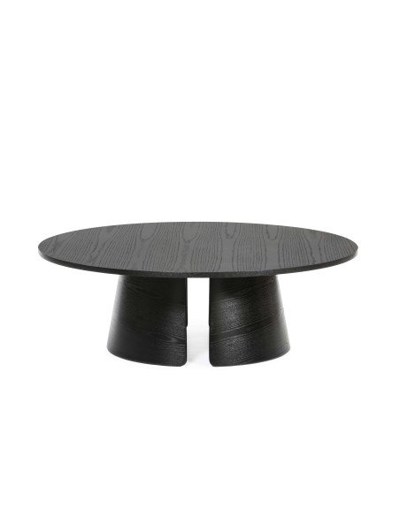 Mesa de Centro CEP Ø110 cm, DM / Fresno Negro - Teulat. Vackart
