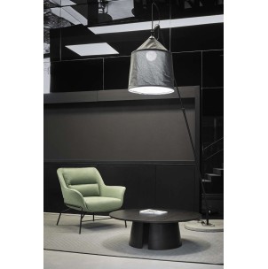 Mesa de Centro CEP Ø110 cm, DM / Fresno Negro - Teulat. Vackart 2