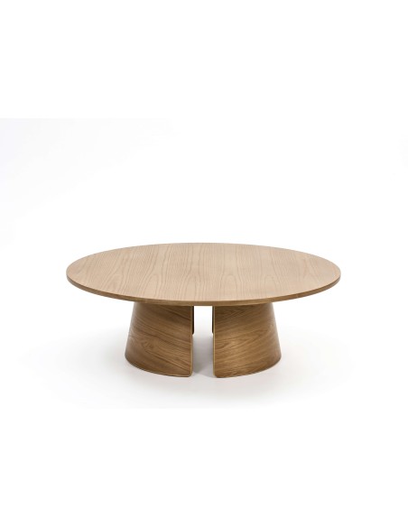 Mesa de Centro CEP Ø110 cm, DM / Fresno Natural - Teulat. Vackart
