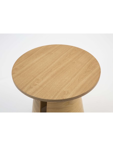 Mesa Auxiliar CEP Ø50 cm, DM / Fresno Natural - Teulat. Vackart