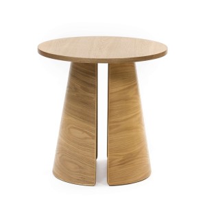 Mesa Auxiliar CEP Ø50 cm, DM / Fresno Natrual - Teulat. Las modernas y más exclusivas mesas de diseño nórdico, solo en Vackart tu tienda de diseño online.