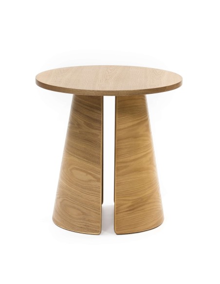 Mesa Auxiliar CEP Ø50 cm, DM / Fresno Natural - Teulat. Vackart