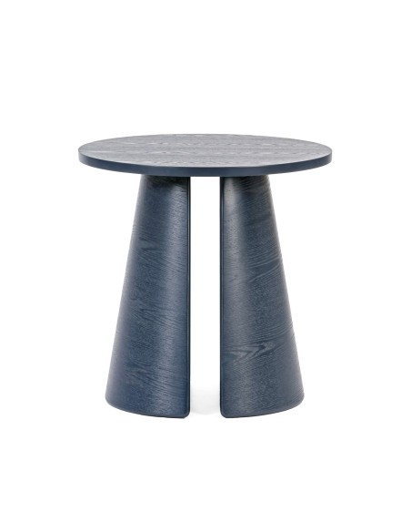 Mesa Auxiliar CEP Ø50 cm, DM / Fresno Azul - Teulat. Vackart
