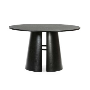 Mesa CEP Ø137 cm de Comedor, DM / Fresno Negro - Teulat. Las modernas y más exclusivas mesas de diseño nórdico, solo en Vackart tu tienda de diseño online.
