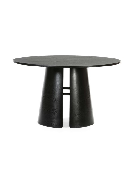 Mesa CEP Ø137 cm de Comedor, DM / Fresno Negro - Teulat. Vackart