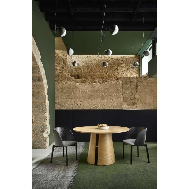 Mesa CEP Ø137 cm de Comedor, DM / Fresno Natural - Teulat. Vackart Mesa CEP Ø137 cm de Comedor, DM / Fresno Natural - Teulat. Vackart