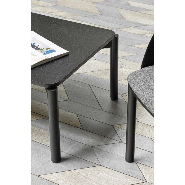 Mesa de Centro ATLAS 110x60 cm, DM / Fresno Negro - Teulat. Vackart Mesa de Centro ATLAS 110x60 cm, DM / Fresno Negro - Teulat. Vackart