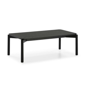 Mesa de Centro ATLAS 110x60 cm, DM / Fresno Negro - Teulat. Las modernas y más exclusivas mesas de diseño nórdico, solo en Vackart tu tienda de diseño online.