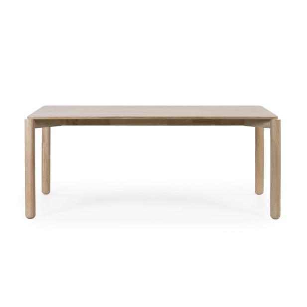 Mesa ATLAS 180x100 cm de Comedor, DM / Fresno Natural - Teulat. Vackart