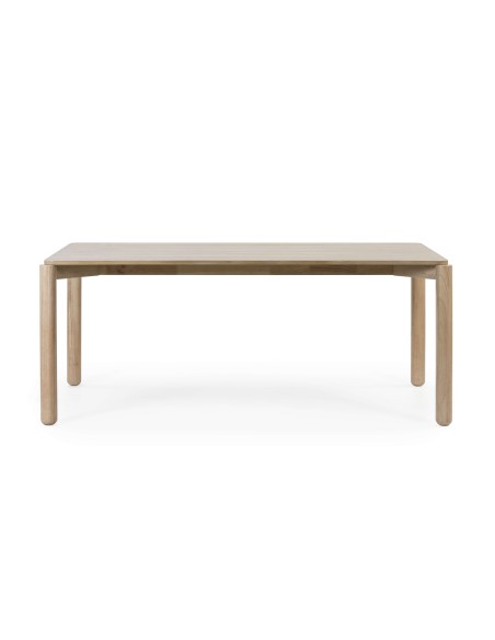 Mesa ATLAS 180x100 cm de Comedor, DM / Fresno Natural - Teulat. Vackart