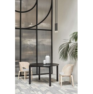 Mesa ATLAS Ø120 cm, DM / Fresno Negro - Teulat. Vackart 2
