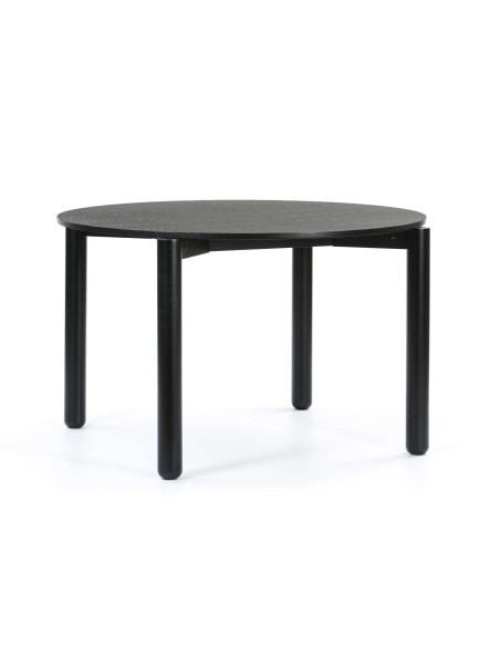 Mesa ATLAS Ø120 cm, DM / Fresno Negro - Teulat. Vackart