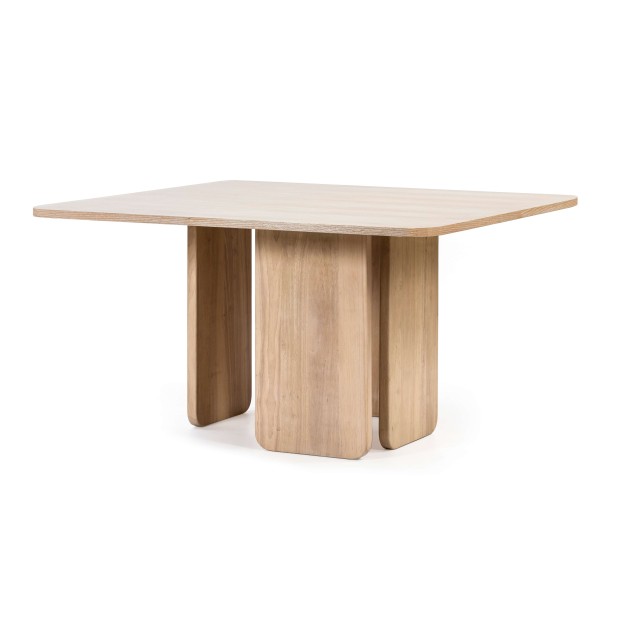 Mesa ARQ 137x137 cm, DM / Fresno Natural - Teulat. Vackart