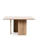 Mesa ARQ 137x137 cm, DM / Fresno Natural - Teulat