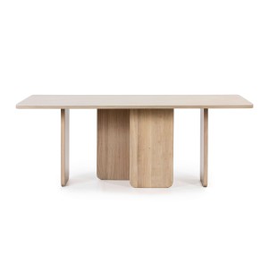 Mesa ARQ 200x100 cm, DM / Fresno Natural - Teulat. Las modernas y más exclusivas mesas de diseño nórdico, solo en Vackart tu tienda de diseño online.