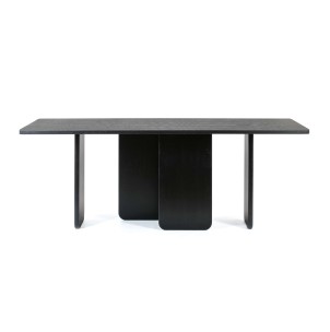 Mesa ARQ 200x100 cm, DM / Fresno Negro - Teulat. Las modernas y más exclusivas mesas de diseño nórdico, solo en Vackart tu tienda de diseño online.