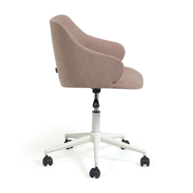 Silla de escritorio EINARA rosa - Kave Home / Vackart. CC2261GR24 Silla de escritorio EINARA rosa - Kave Home / Vackart. CC2261GR24