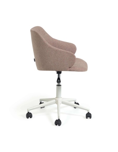 Silla de escritorio EINARA rosa - Kave Home / Vackart. CC2261GR24
