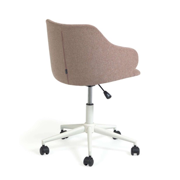 Silla de escritorio EINARA rosa - Kave Home / Vackart. CC2261GR24 Silla de escritorio EINARA rosa - Kave Home / Vackart. CC2261GR24