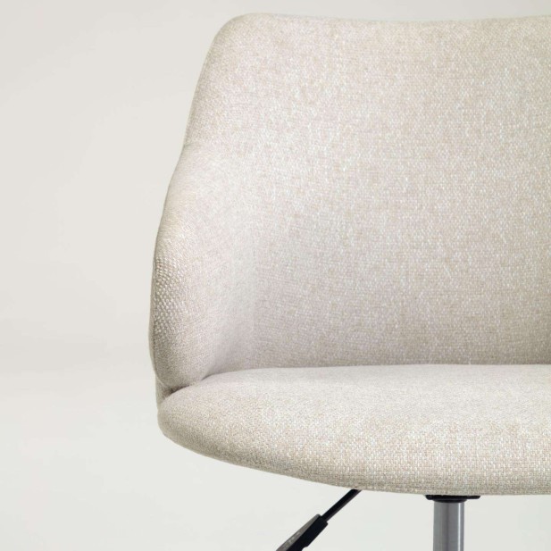 Silla de escritorio EINARA gris claro - Kave Home/Vackart. CC2261GR39 Silla de escritorio EINARA gris claro - Kave Home/Vackart. CC2261GR39