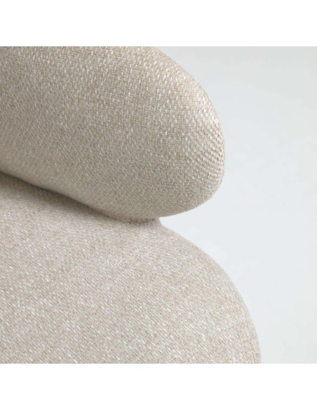 Silla de escritorio EINARA gris claro - Kave Home/Vackart. CC2261GR39