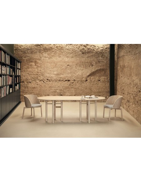 Mesa JUNCO 200x100 cm, DM / Fresno Natural - Teulat. Vackart