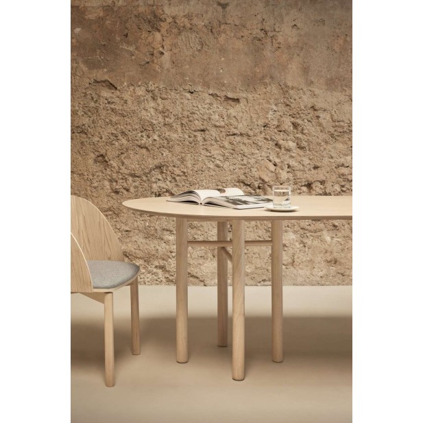 Mesa JUNCO 200x100 cm, DM / Fresno Natural - Teulat. Vackart Mesa JUNCO 200x100 cm, DM / Fresno Natural - Teulat. Vackart