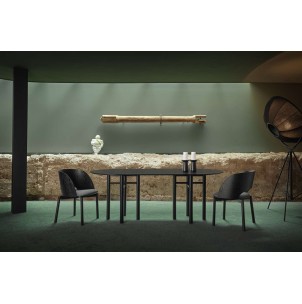 Mesa JUNCO 200x100 cm, DM / Fresno Negro - Teulat. Vackart 2