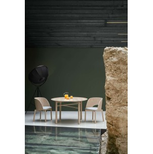 Mesa JUNCO Ø120 cm, DM / Fresno Natural - Teulat. Vackart 2