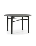 Mesa JUNCO Ø120 cm, DM / Fresno Negro - Teulat