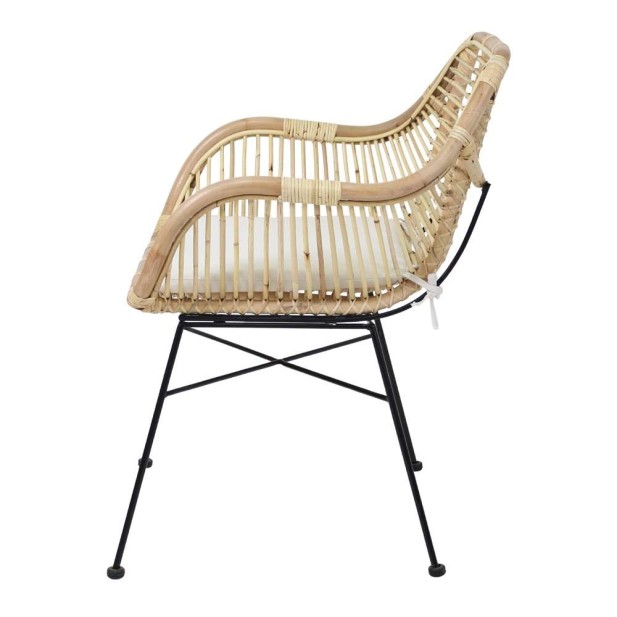 Silla SILVIO ratán natural Silla SILVIO ratán natural