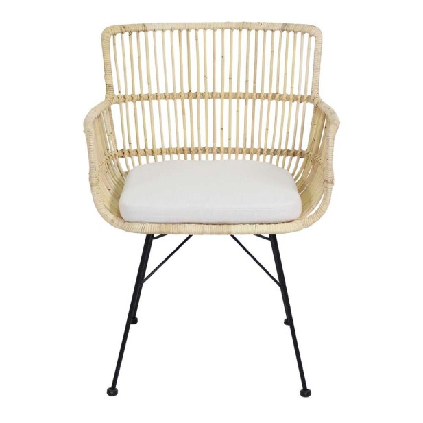 Silla NASSAU ratán natural