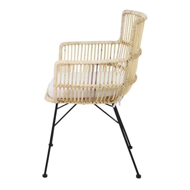 Silla NASSAU ratán natural