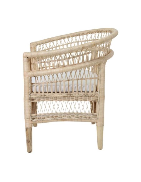 Sillón MALAWI ratán natural