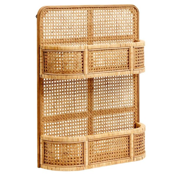 Estantería LUCCA, Ratán Natural - Nordal. Vackart