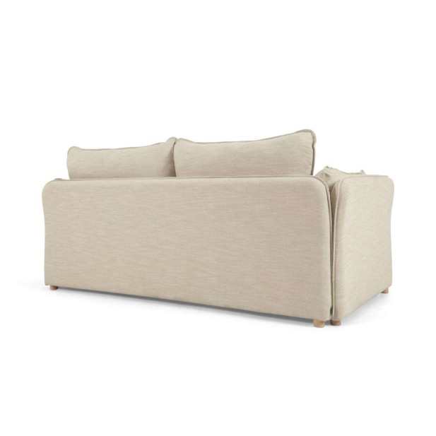 Sofá cama TANIT blanco/haya 210 cm - Kave Home, Vackart - S799_60_SN39 Sofá cama TANIT blanco/haya 210 cm - Kave Home, Vackart - S799_60_SN39