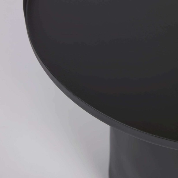 Mesa auxiliar FLEKSA Ø45cm metal negro  - Kave Home, Vackart LH0159R01 Mesa auxiliar FLEKSA Ø45cm metal negro  - Kave Home, Vackart LH0159R01